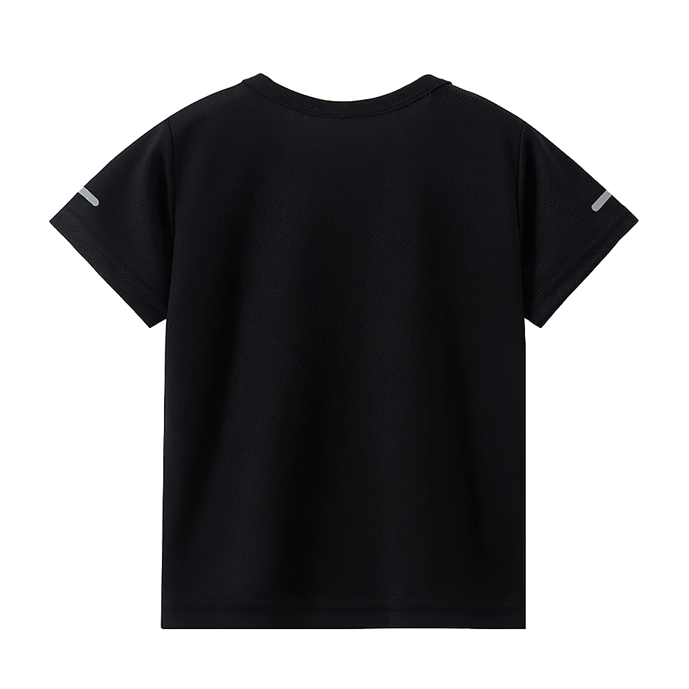 Solid color quick-drying performance T-shirt (SF3125) with short sleeves, lightweight breathable fabric for sports and daily wear.